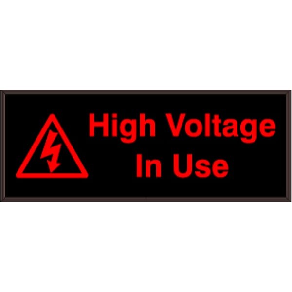 Signal-Tech 40299 SBL718R-K397/120-277VAC High Voltage In Use w/Symbol