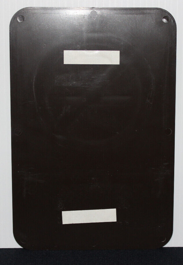 6&Prime;x9&Prime; ADA No Smoking Sign Brown/White Braille Grade II with Tape