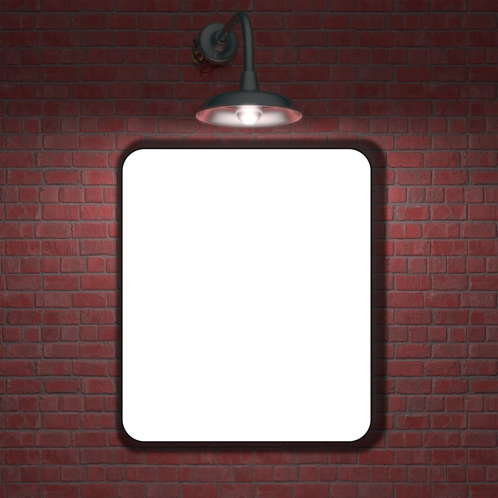 BLANK white sign (NO WORDING) Aluminum Composite Sign