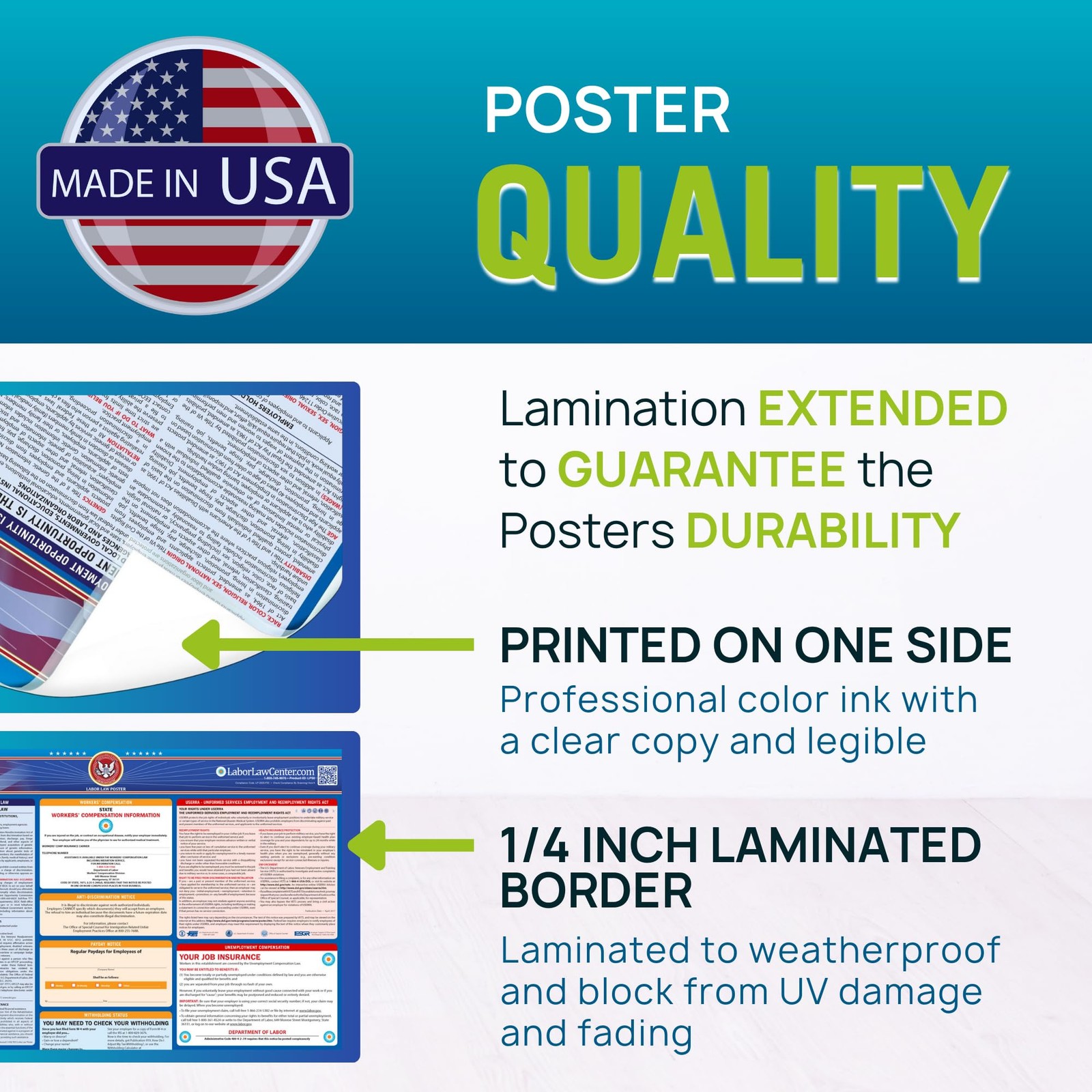 Updated California 2026 Labor Law Poster – State & Federal Compliance – OSHA,…