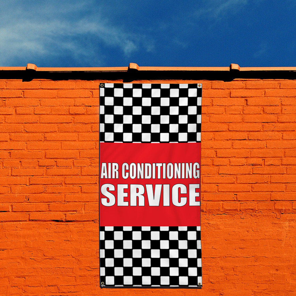Vertical Vinyl Banner Multiple Sizes Outdoor Weatherproof Industrial Yard Signs