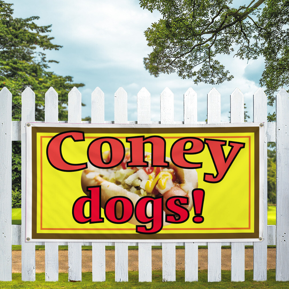 Vinyl Banner Multiple Sizes Restaurant & Food Weatherproof Industrial Yard Signs