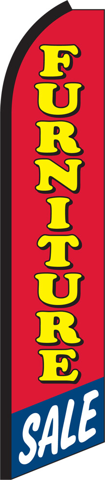 Furniture Sale 15&prime; Tall Swooper Flag & Pole Kit Feather Super Banner