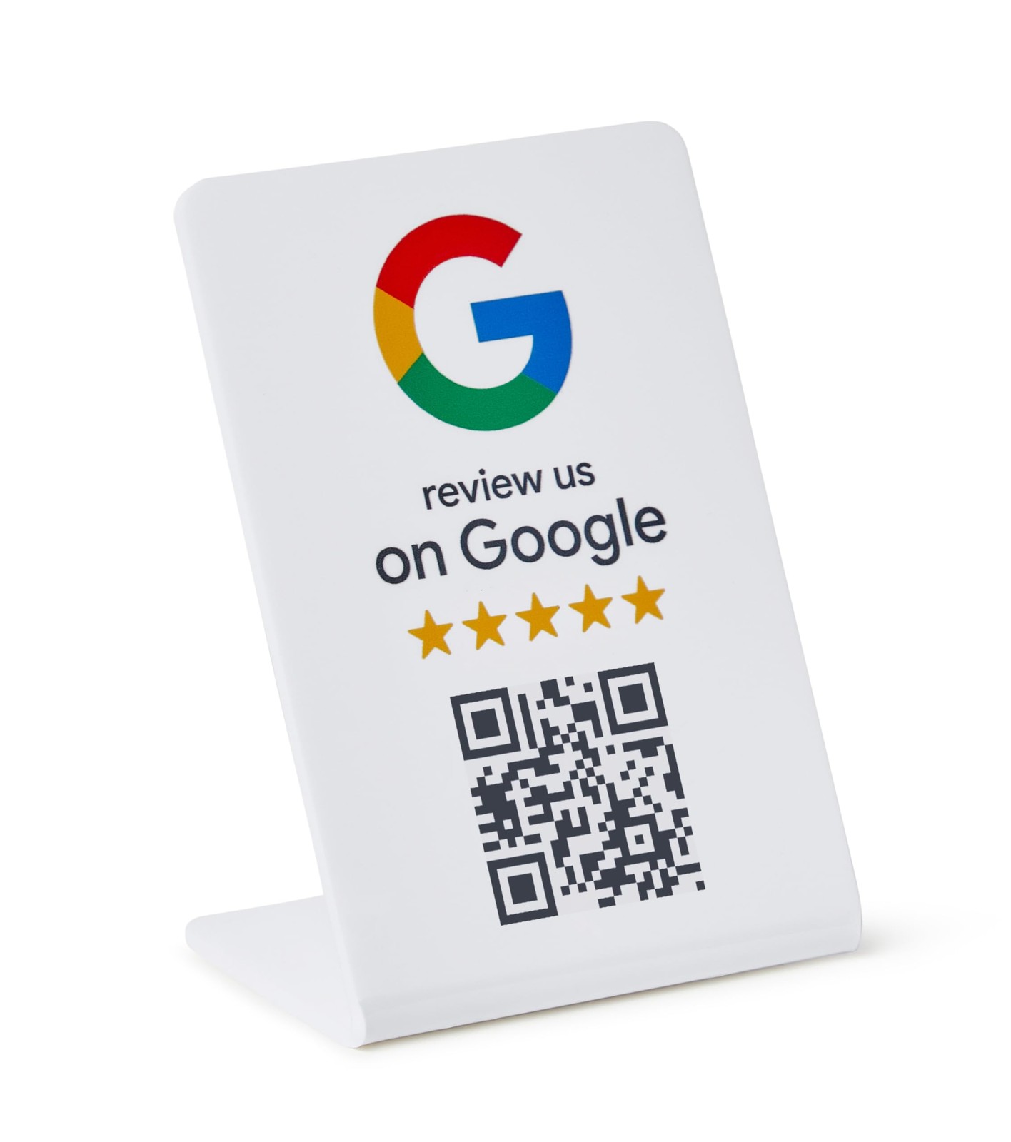 – Google Review Stand – NFC & QR Code, Easy Setup, For All Businesses (1-Pack)