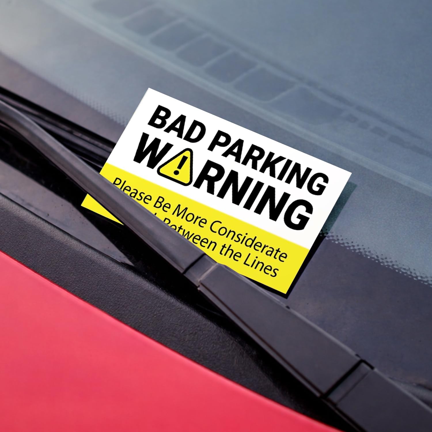 Bad Parking Warning Please Be More Considerate Novelty Business cards (100 Pack)