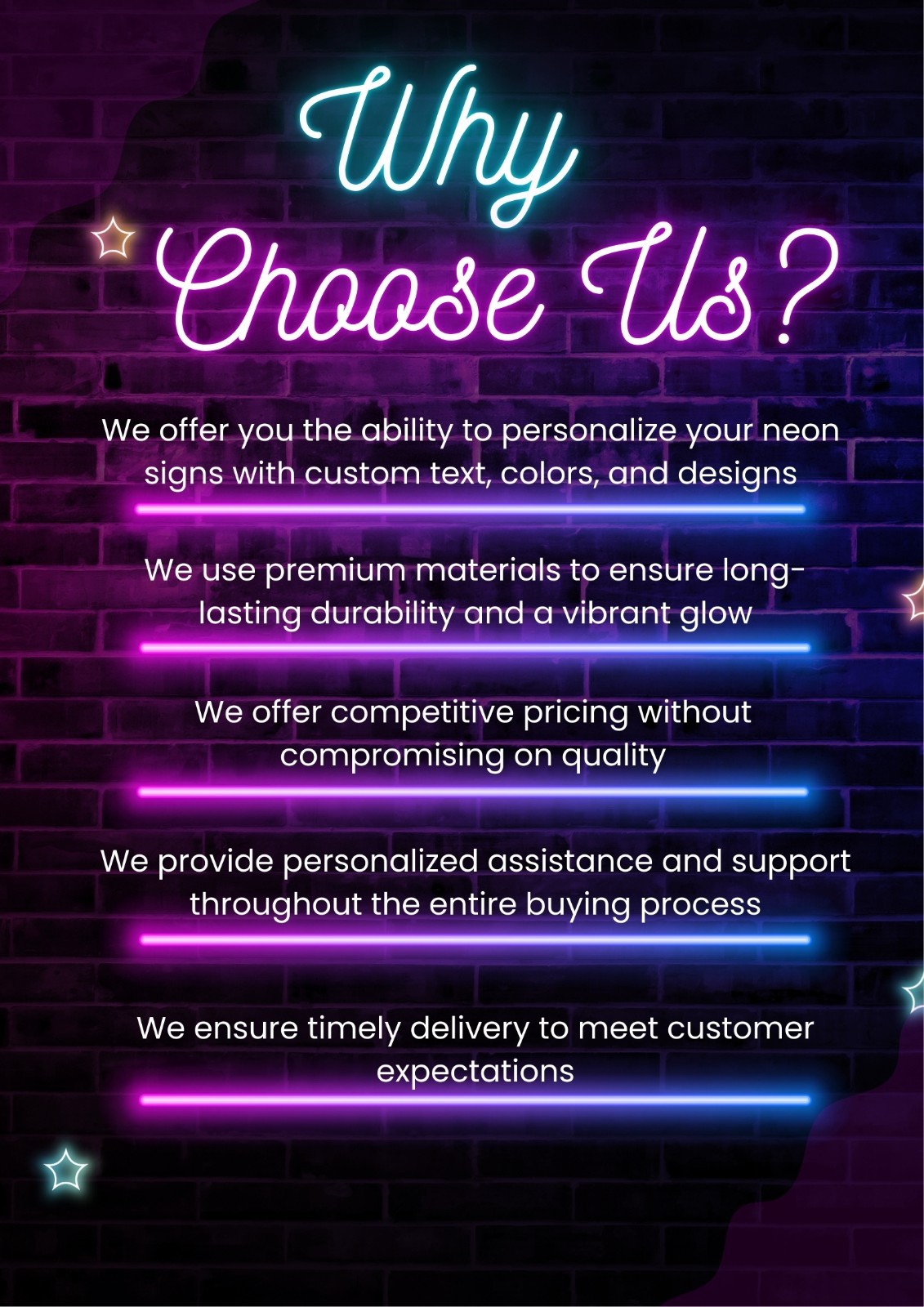 Custom Neon Sign Personalized LED Light Wall Decor Wedding Party Business Home
