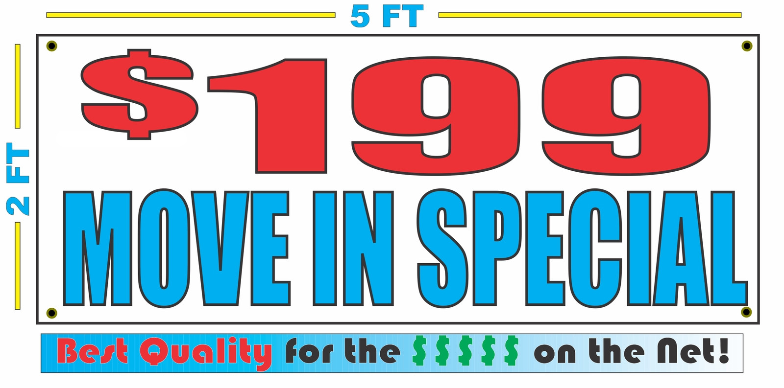 $199 MOVE IN SPECIAL Banner 2×5