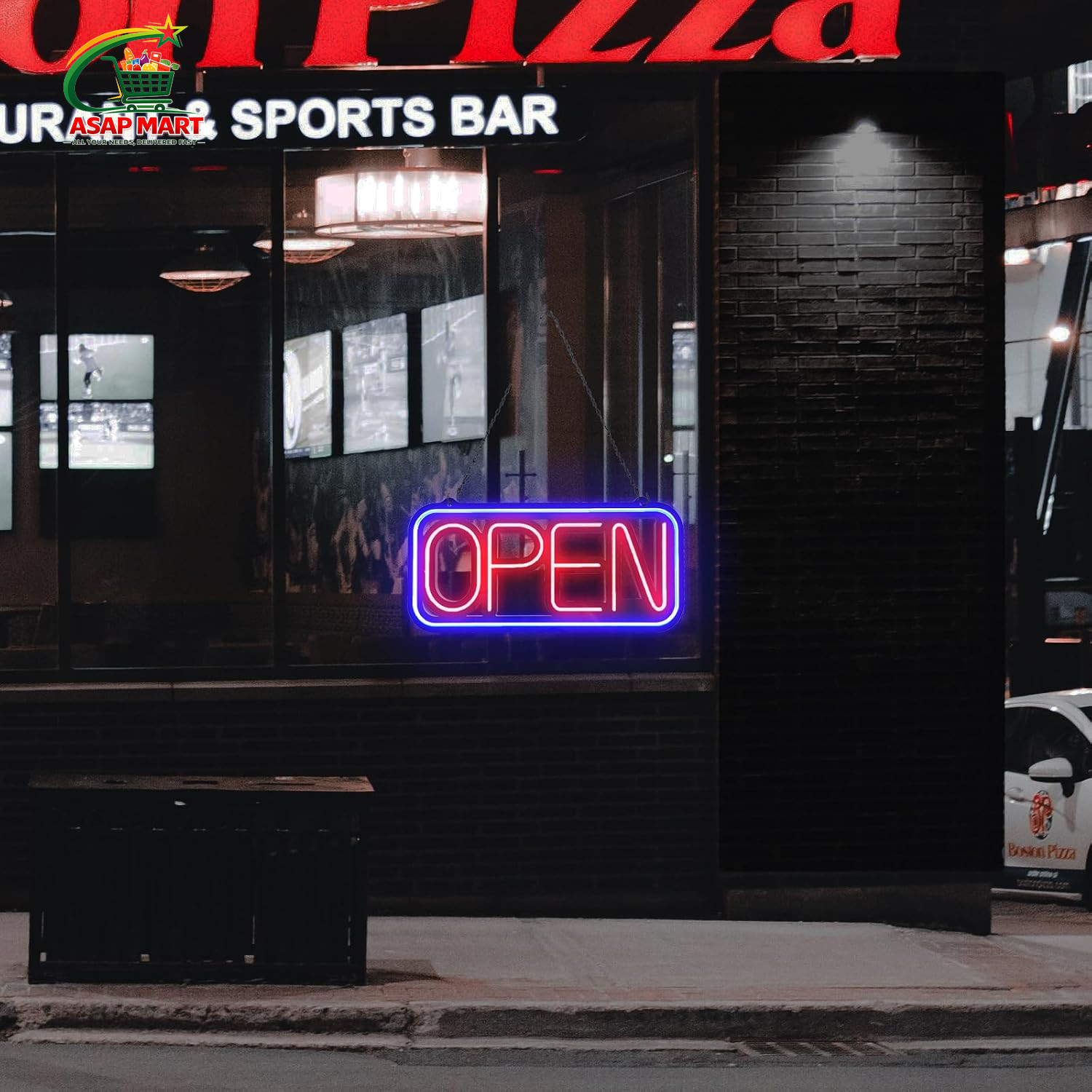 Open Signs for Business,32X16 Inch Large Bright Open Sign Neon Led Lighted,Remot