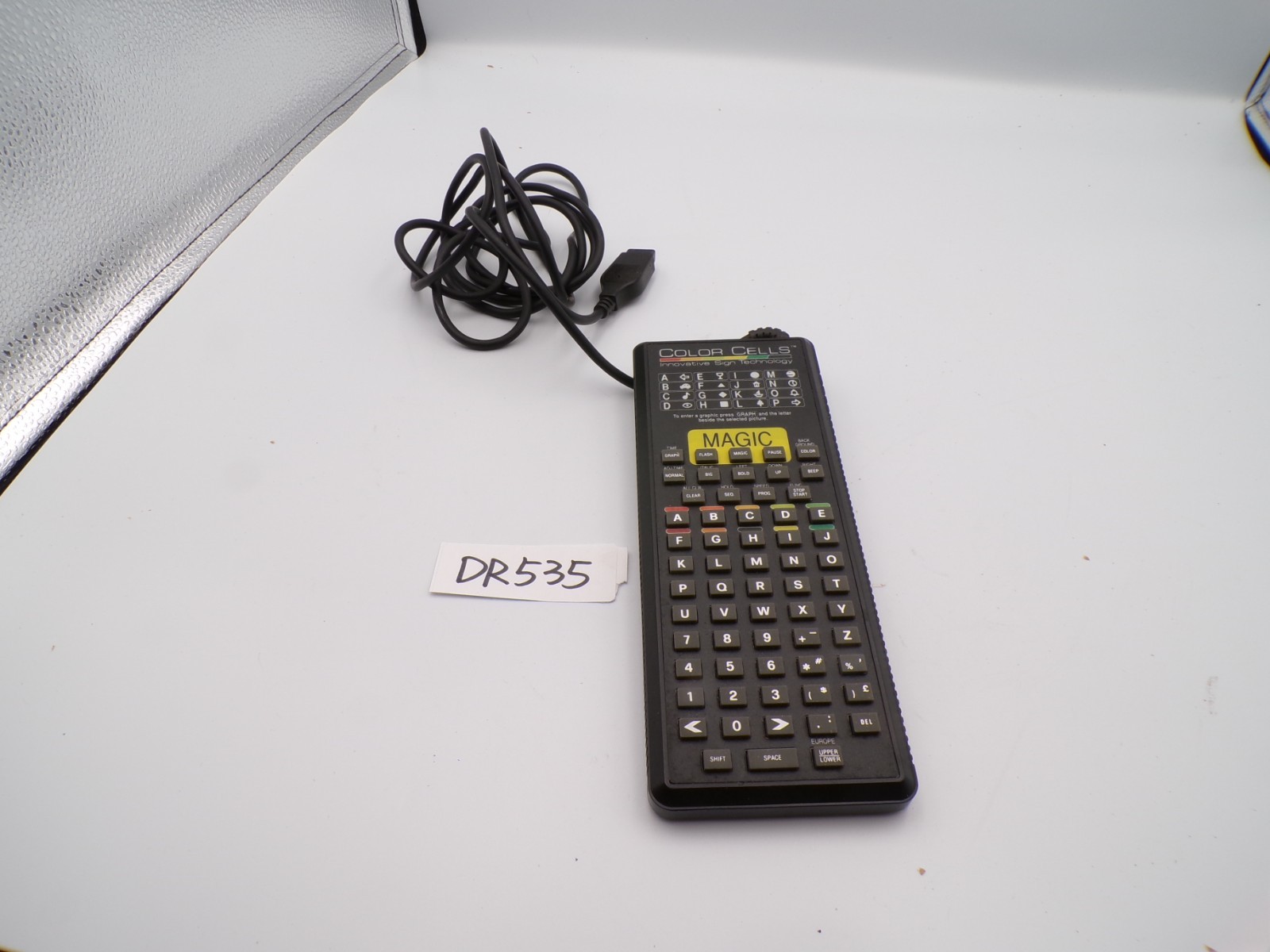 Color Cells Innovative Sign Technology Keypad / Remote Model CC110
