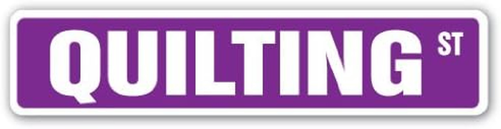 Quilting Street Sign Bee Quilt Hobby Sewing Quilts | Indoor/Outdoor | 36&Prime; Wide