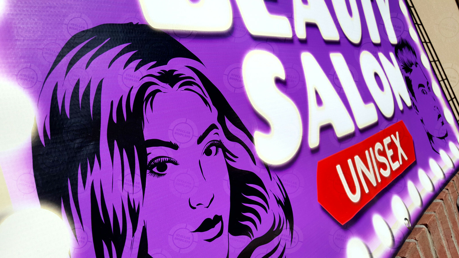 BEAUTY SALON Unisex Banner Lona Open Sign Beauty Hair Boutique Display Poster