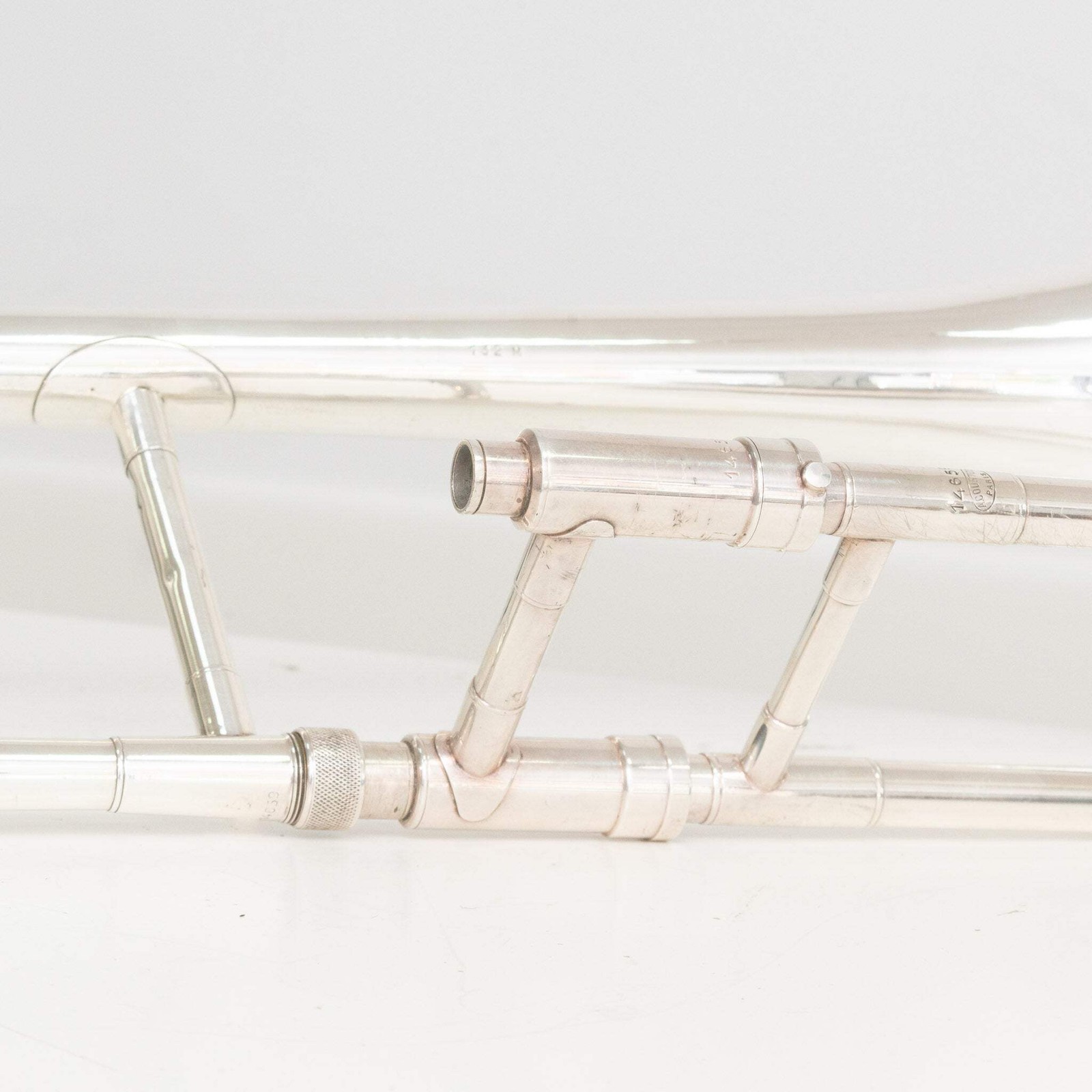 Courtois 132M Tenor Trombone Plated Silver Jazz