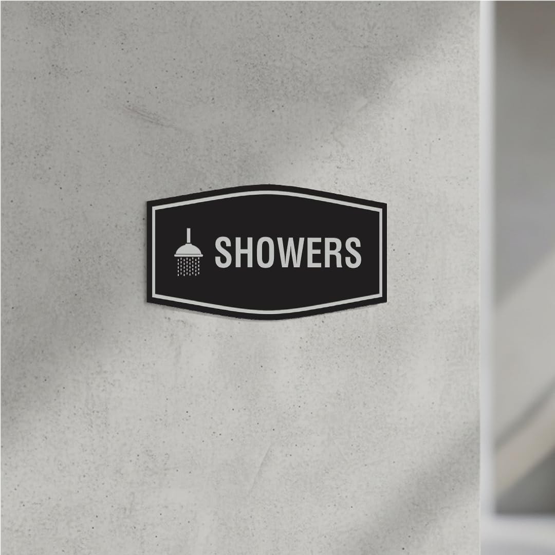 Fancy Showers Wall or Door Sign