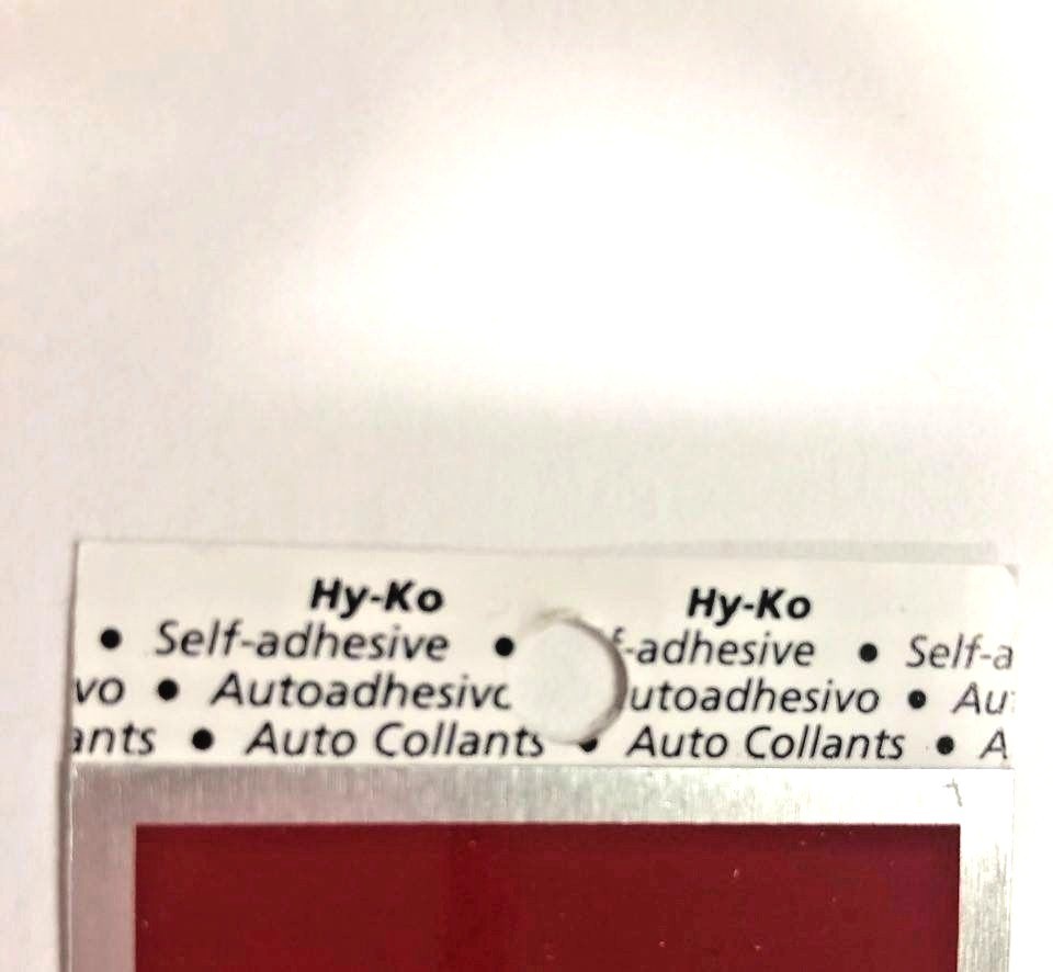 Hy – Ko Self Adhesive Aluminum Sticker Decal Sign Business Building Door 8&Prime; x 2&Prime;