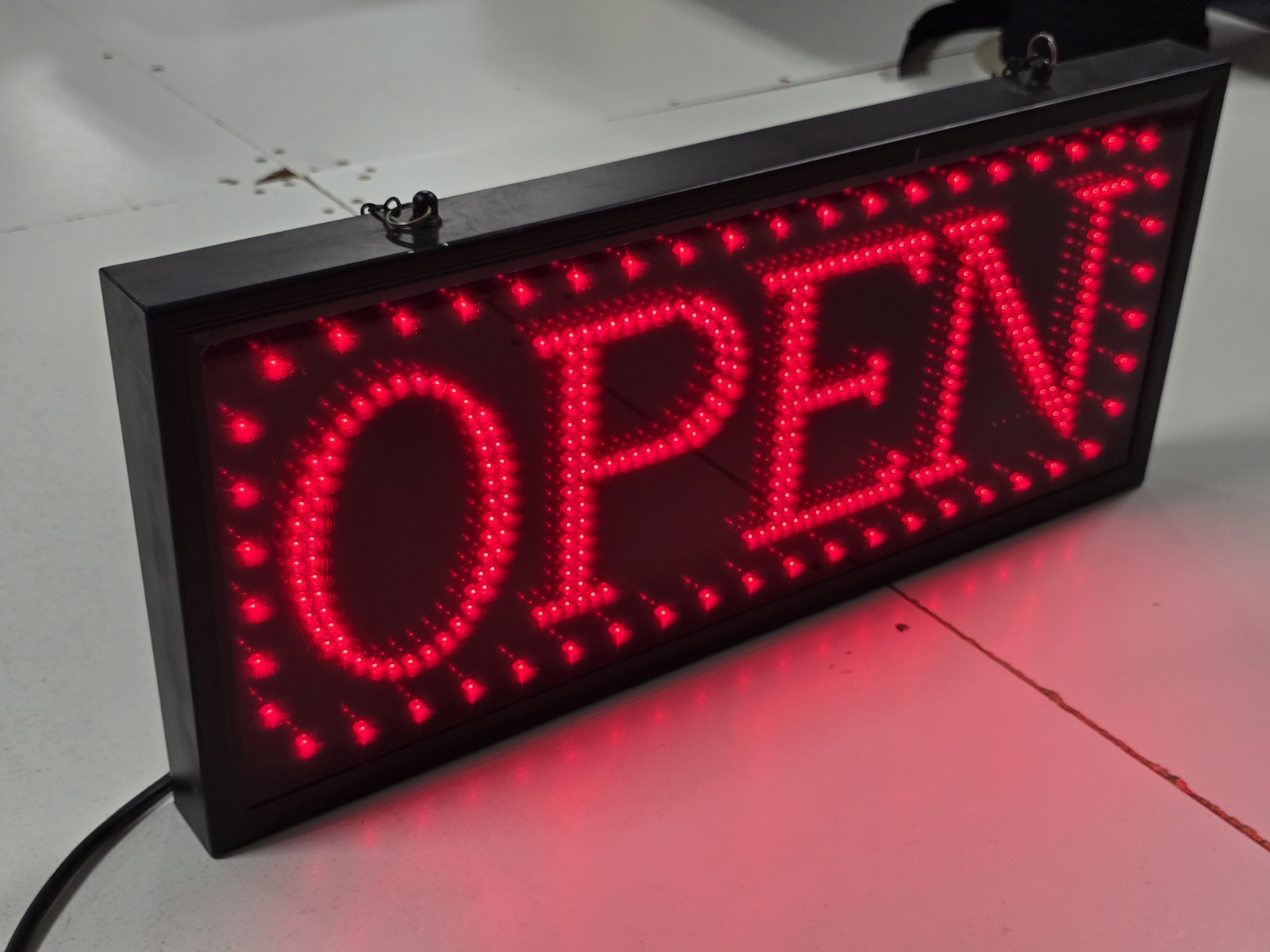 Millenium Visual Systems Indoor OPEN Sign MVS-102R (25.5 x 11&Prime;)