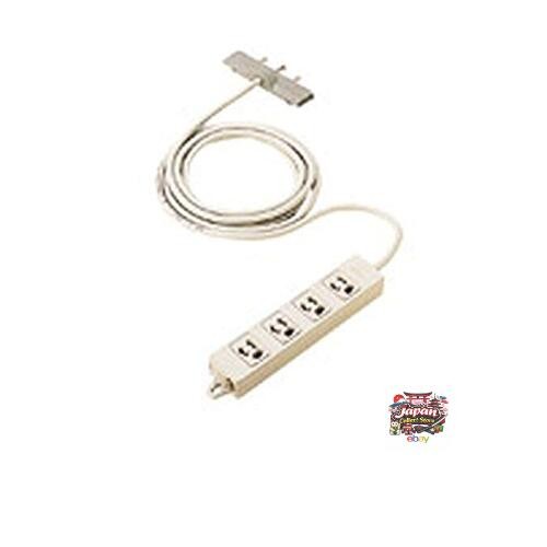 NEW Panasonic F-type power strip grounded 2-prong locking type NE23144 JP