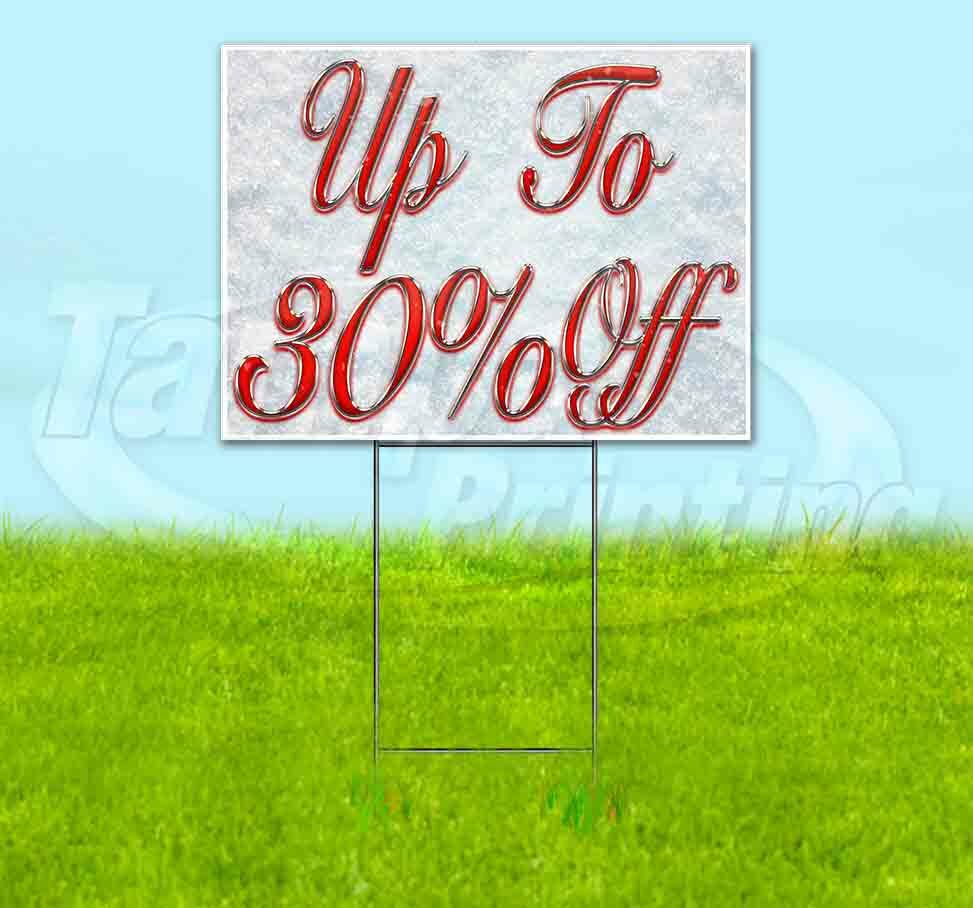 UP TO 30% OFF Yard Sign Corrugated Plastic Bandit Lawn Decoration USA