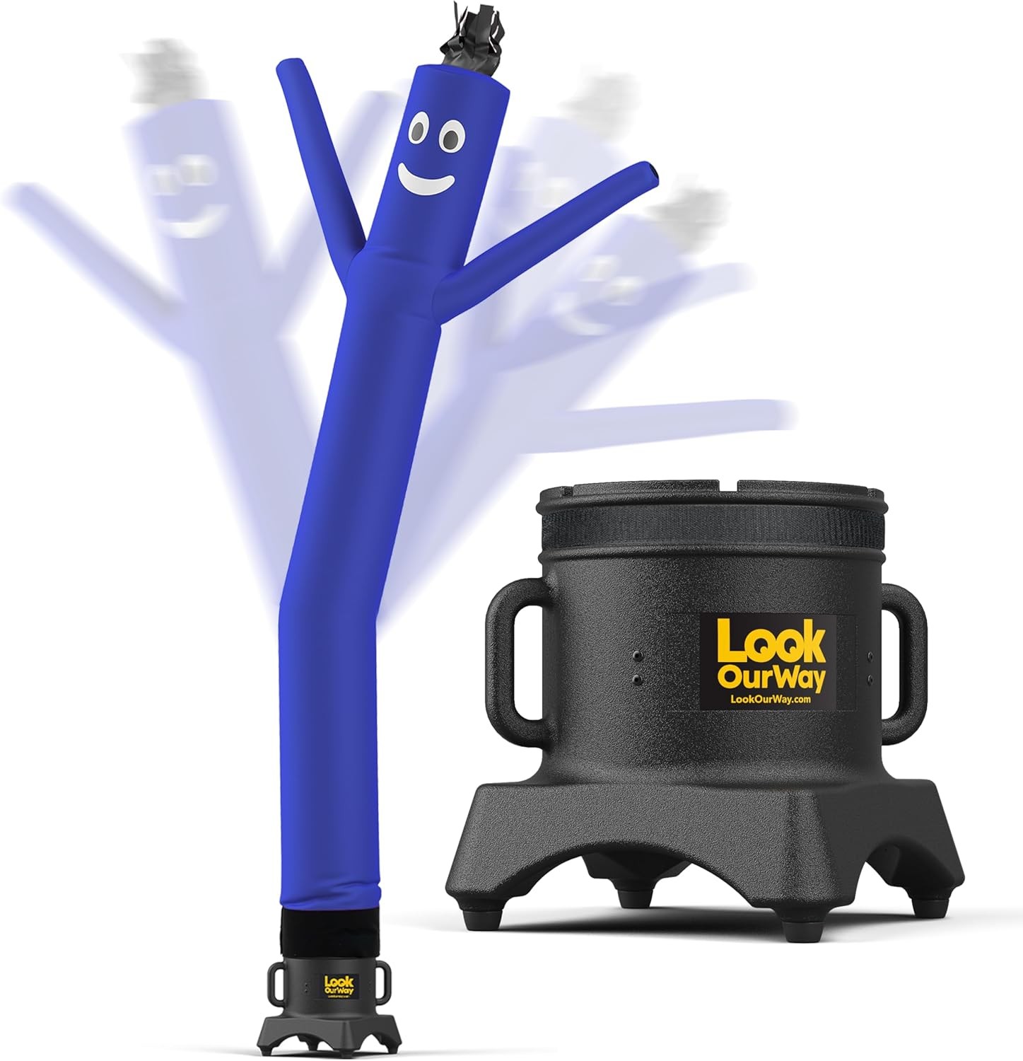 LookOurWay Air Dancers Inflatable Tube Man 10ft Blue