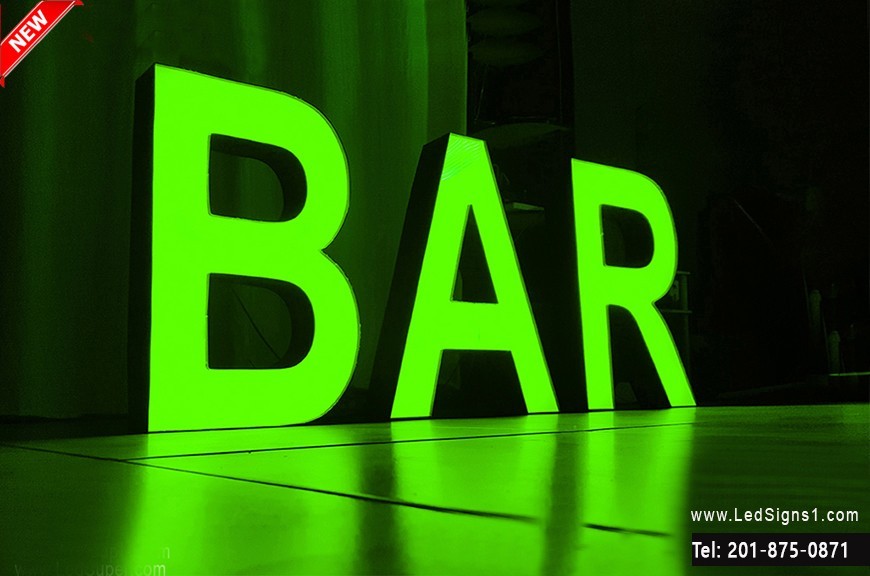 Custom Channel Letters Storefront signage outdoor 20 Inches ( Read Description )