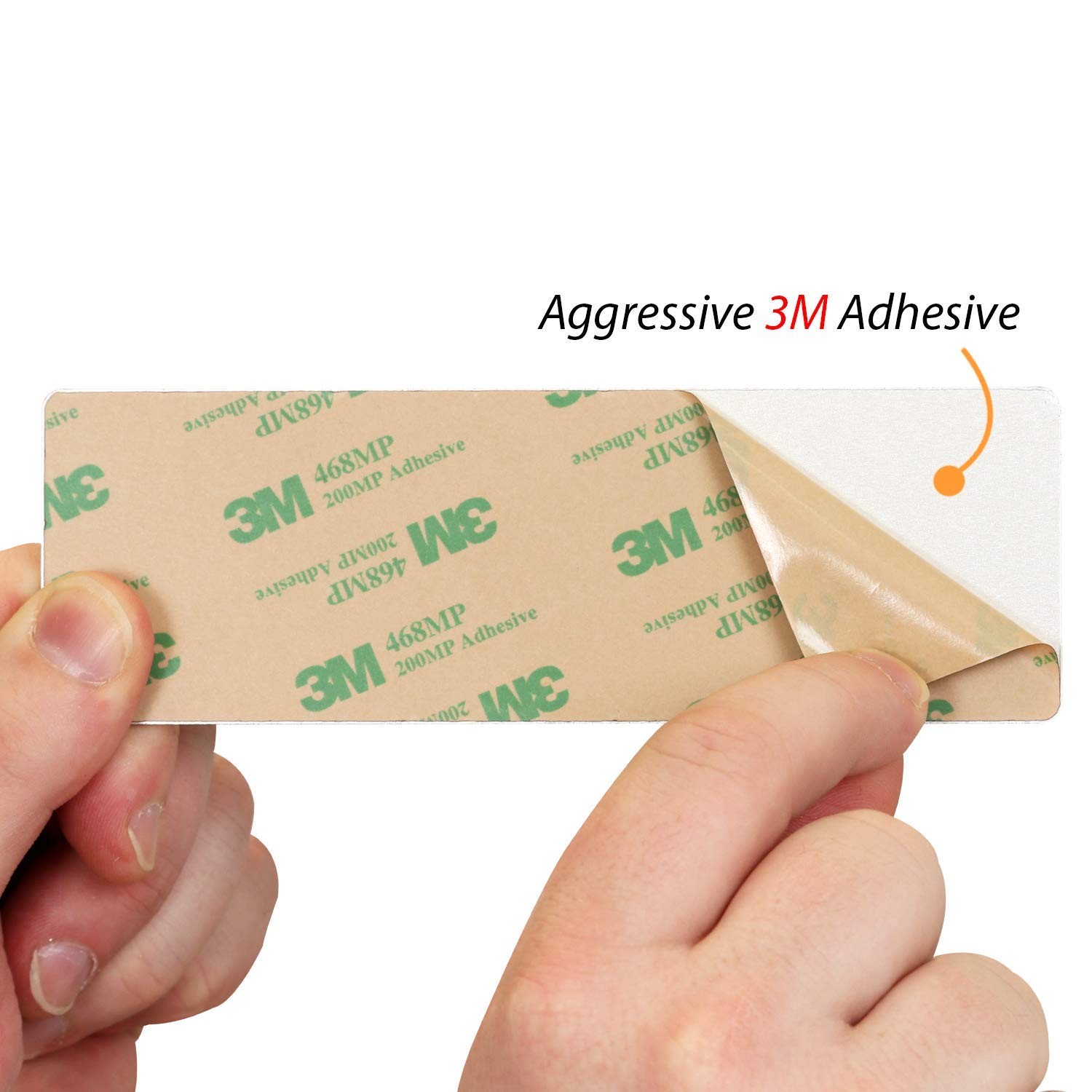 2 x 6 inch “Wash Your Hands” Hand Washing Instructions Sign with Adhesive Bac…