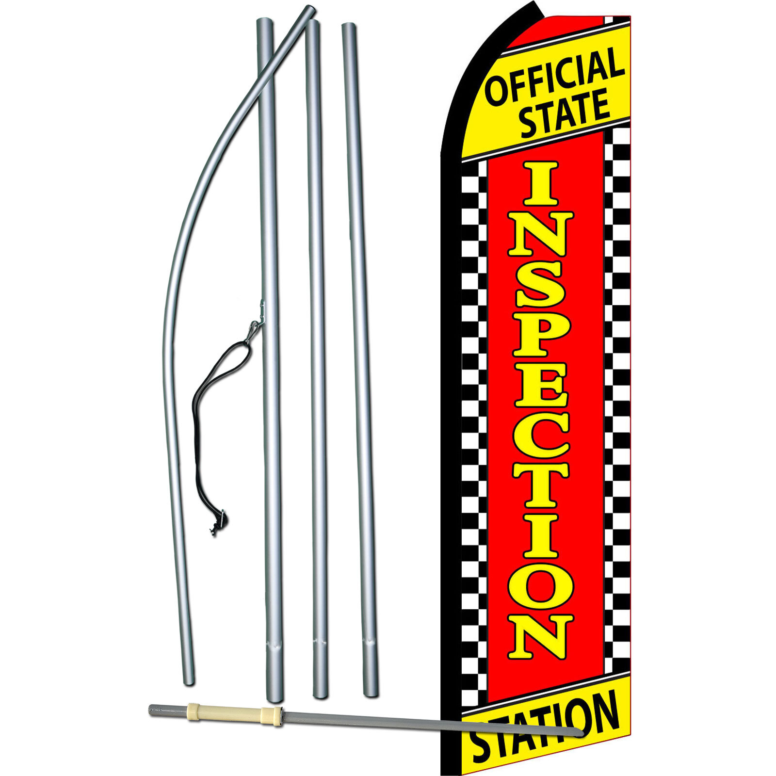 Inspection Station Swooper Flag Kit