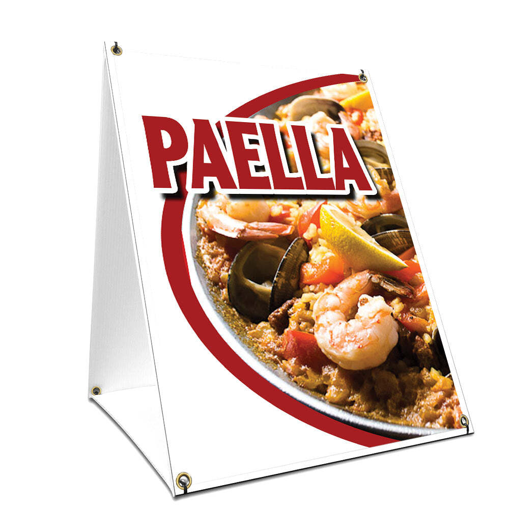 Paella Yard Sign & Stake outdoor plastic coroplast window