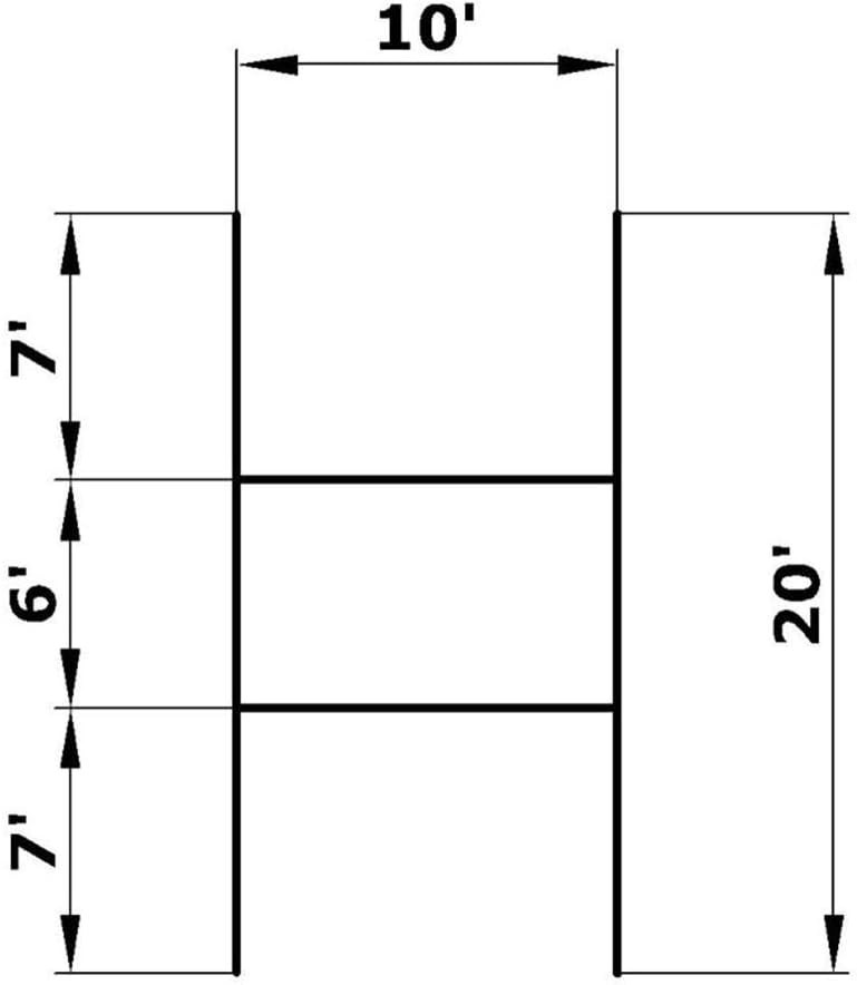 Versatile 10 Pack 20×10 H Frame Sign Holders – Ideal for Events & Real Estate