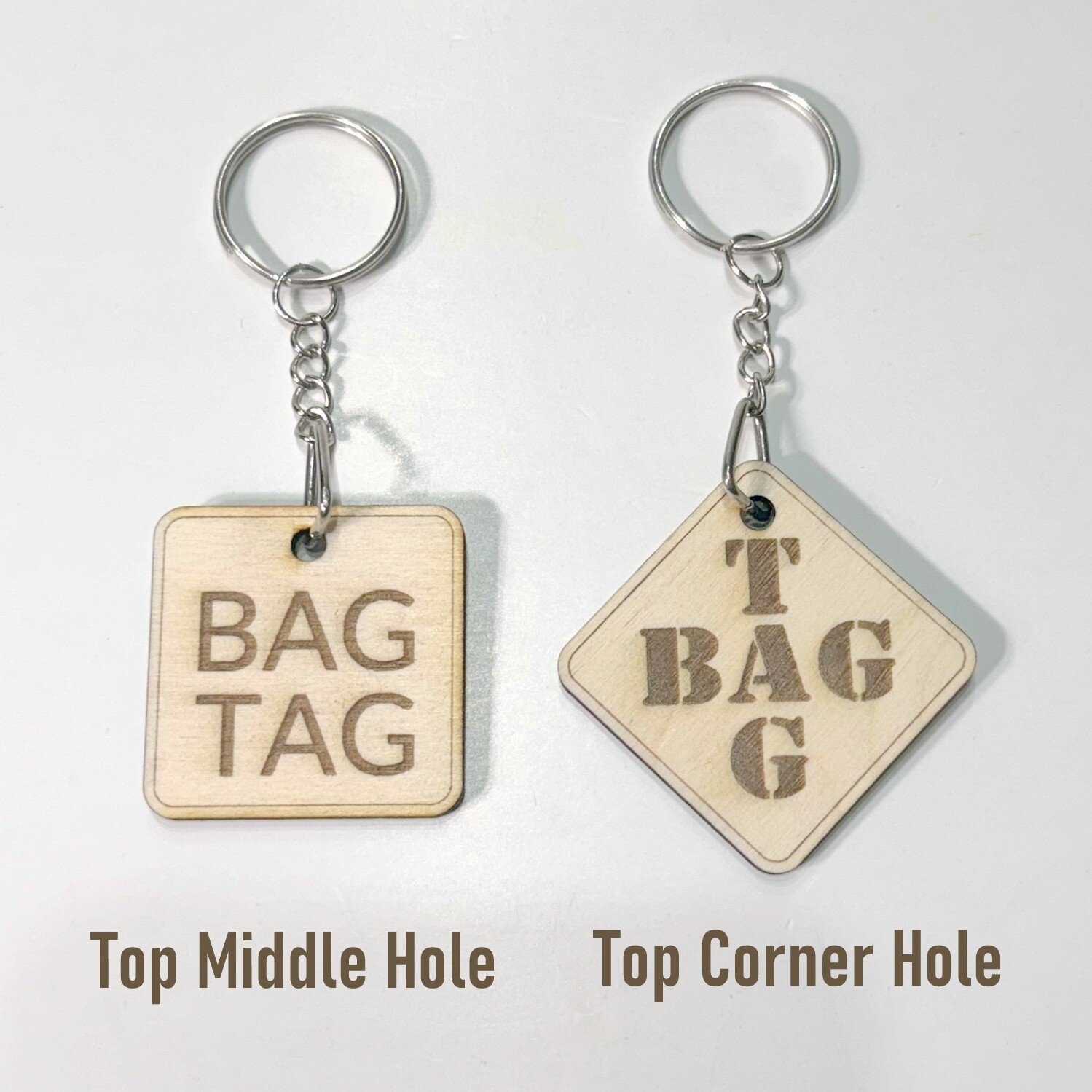 Personalized Custom Bag Clothing Tag Shoes Product Label Keychain Business Card