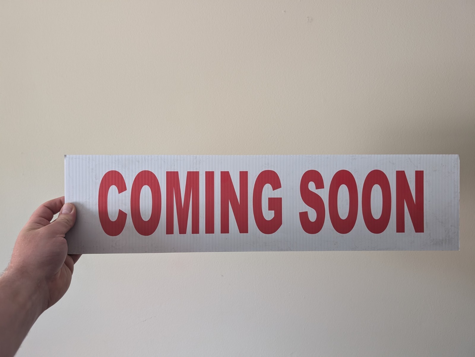 Lot of 18 Real Estate Yard Sign Panels: For Sale/Coming Soon/Open House Arrow