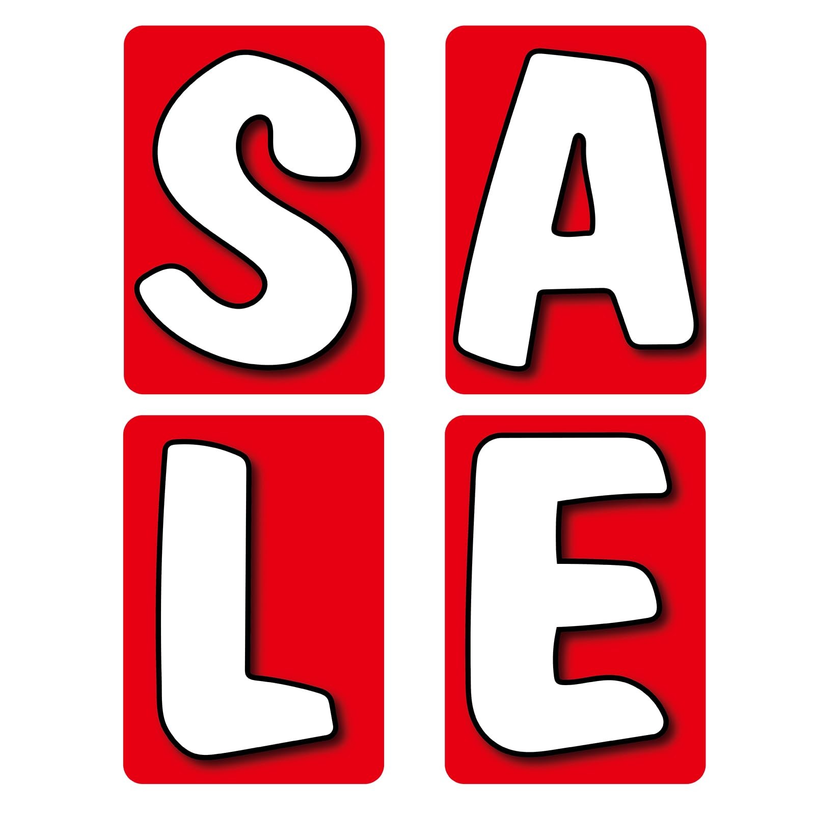 4 PCS Jumbo Under The Hood Sign Kit – 29ʺx 41&Prime; Giant Sale Sign for Car Dealer…