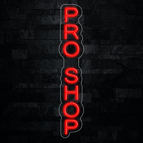Pro Shop Neon LED Sign 5&Prime;L x 27&Prime;H #32647
