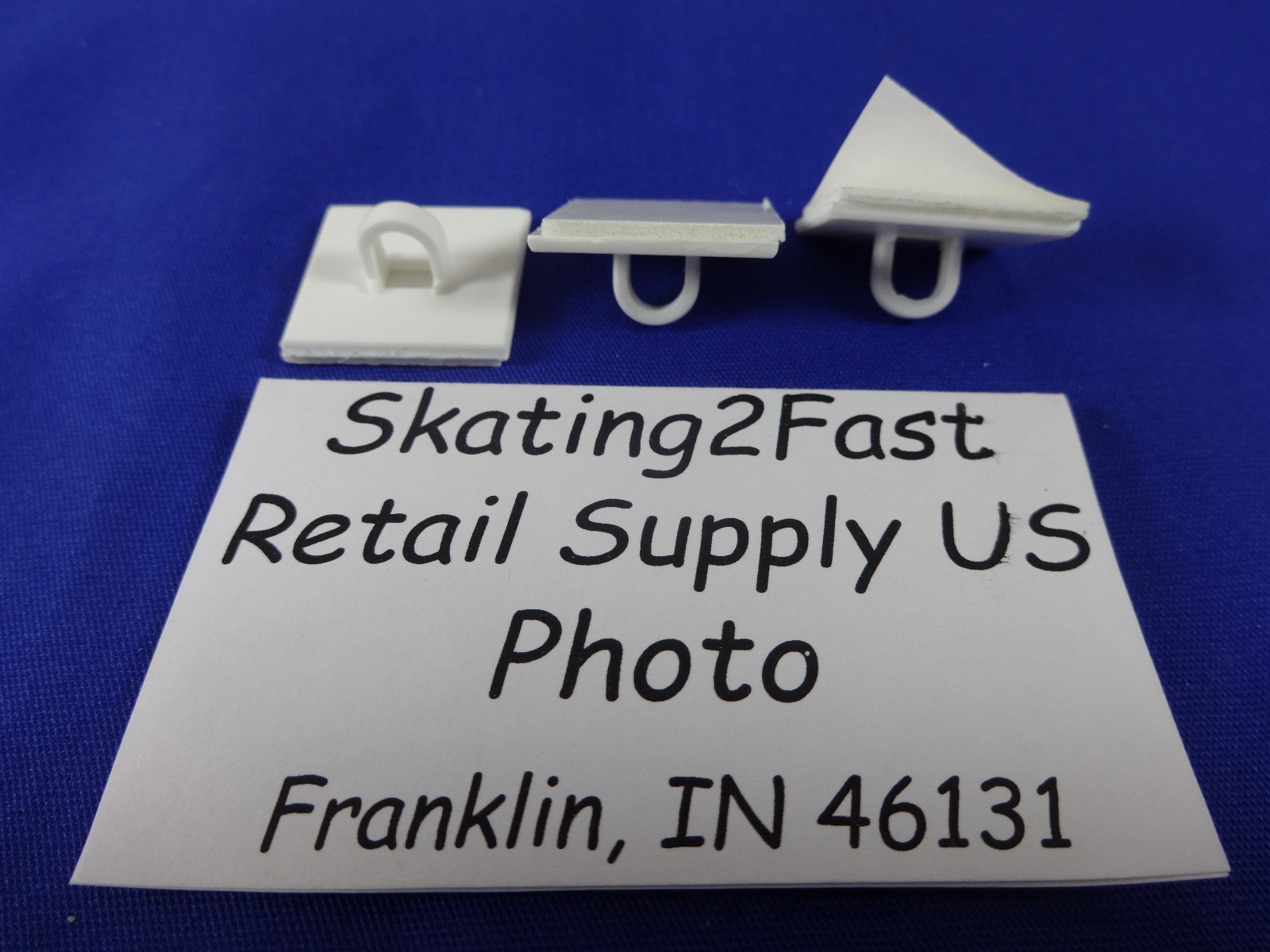 100 Qty Drop Ceiling Suspension Loop With 2-Sided Foam Tape Lightweight Signage