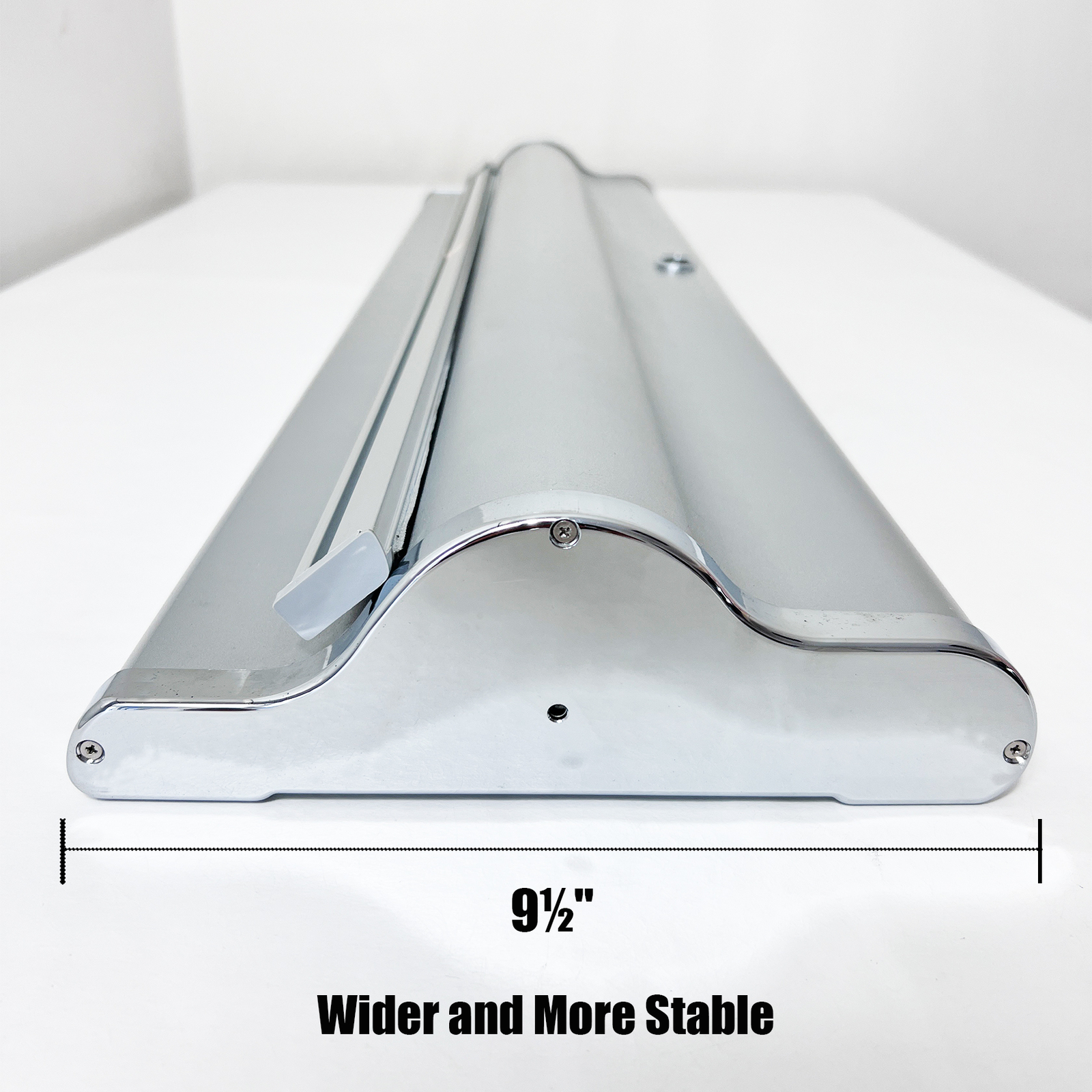 Deluxe Adjustable Banner Stand 18&Prime;24&Prime; 33½ » 36&Prime; 48&Prime; 60&Prime;x65-90&Prime; Wide-base