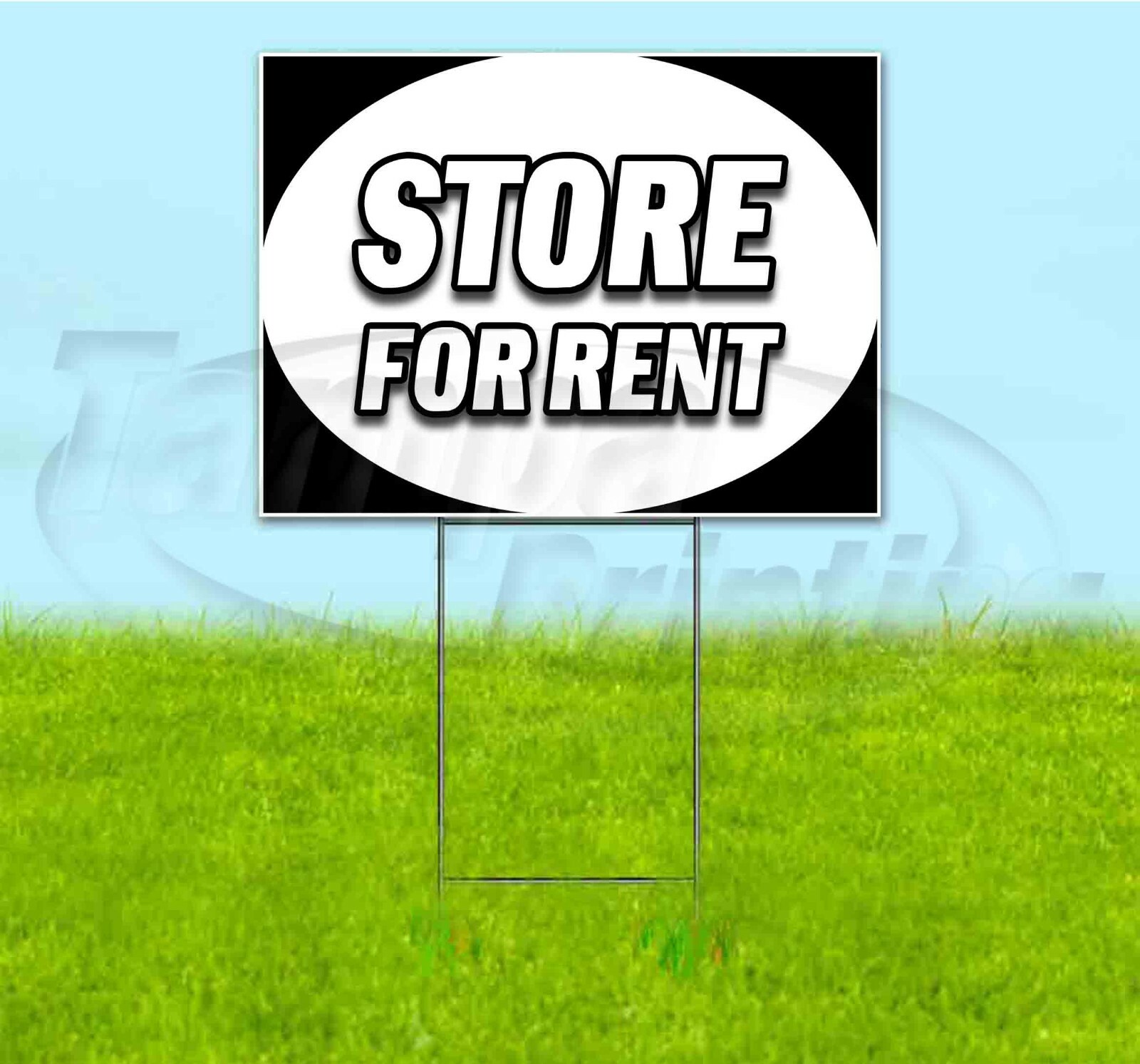 STORE FOR RENT 18×24 Yard Sign WITH STAKE Corrugated Bandit USA BUSINESS LEASE