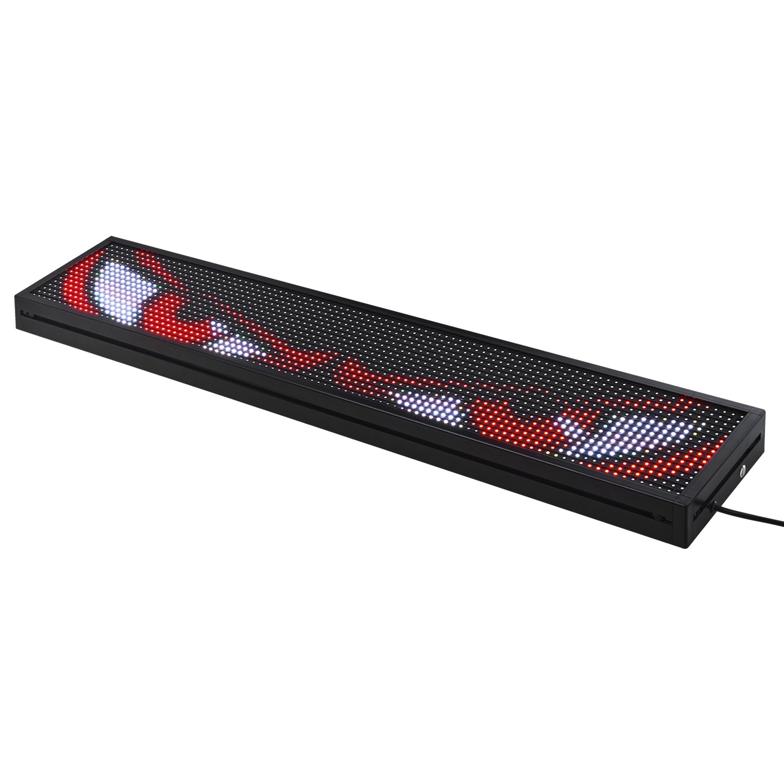 40×8 in LED Scrolling Sign Digital Display Programmable Board P10 Full-color