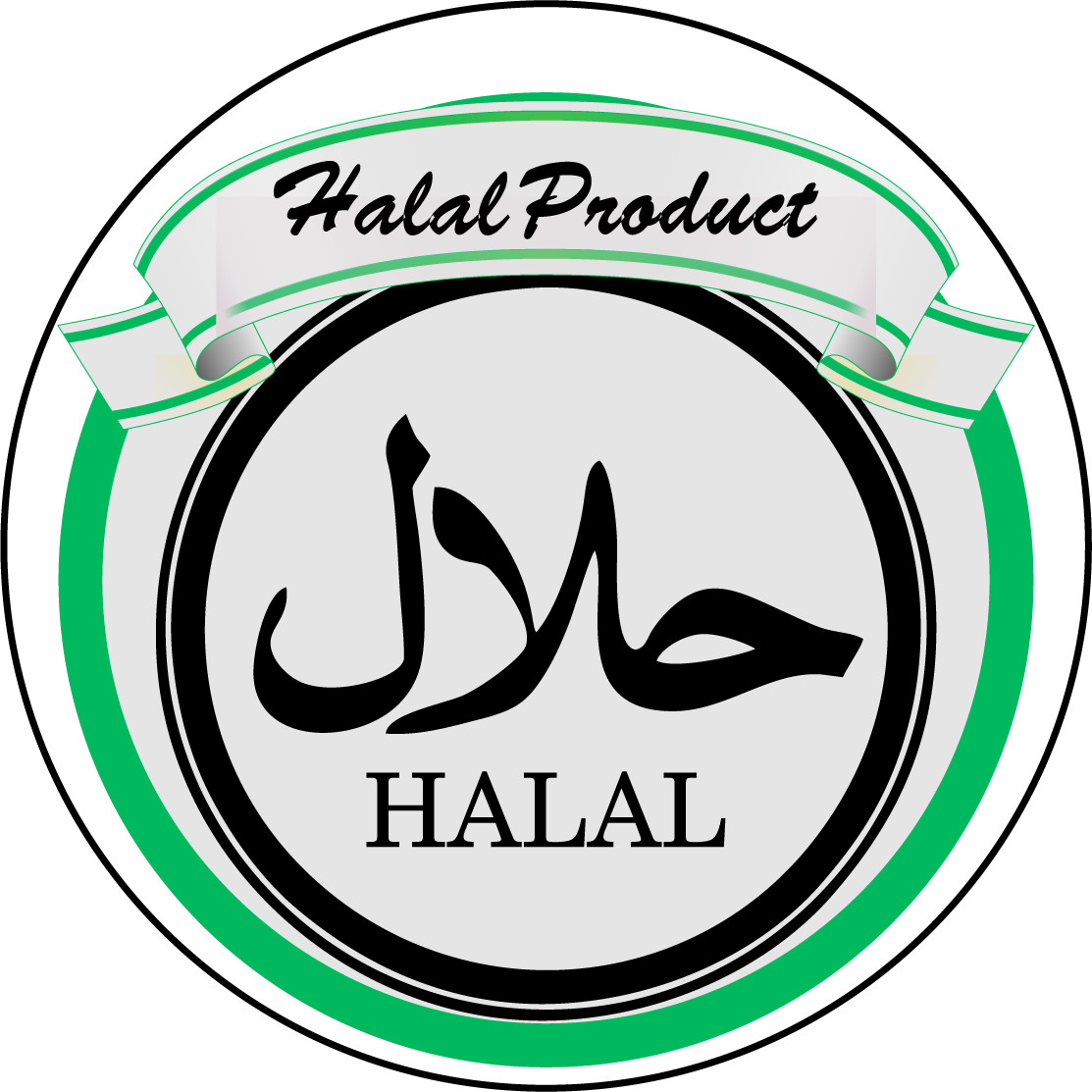 HALAL PRODUCT | Adhesive Vinyl Sign Decal