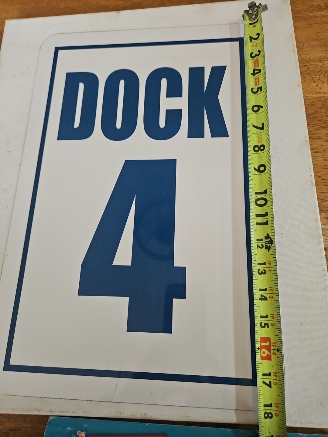 « Dock 4&Prime; Dock Number Sign | 12&Prime; x 18 » Aluminum