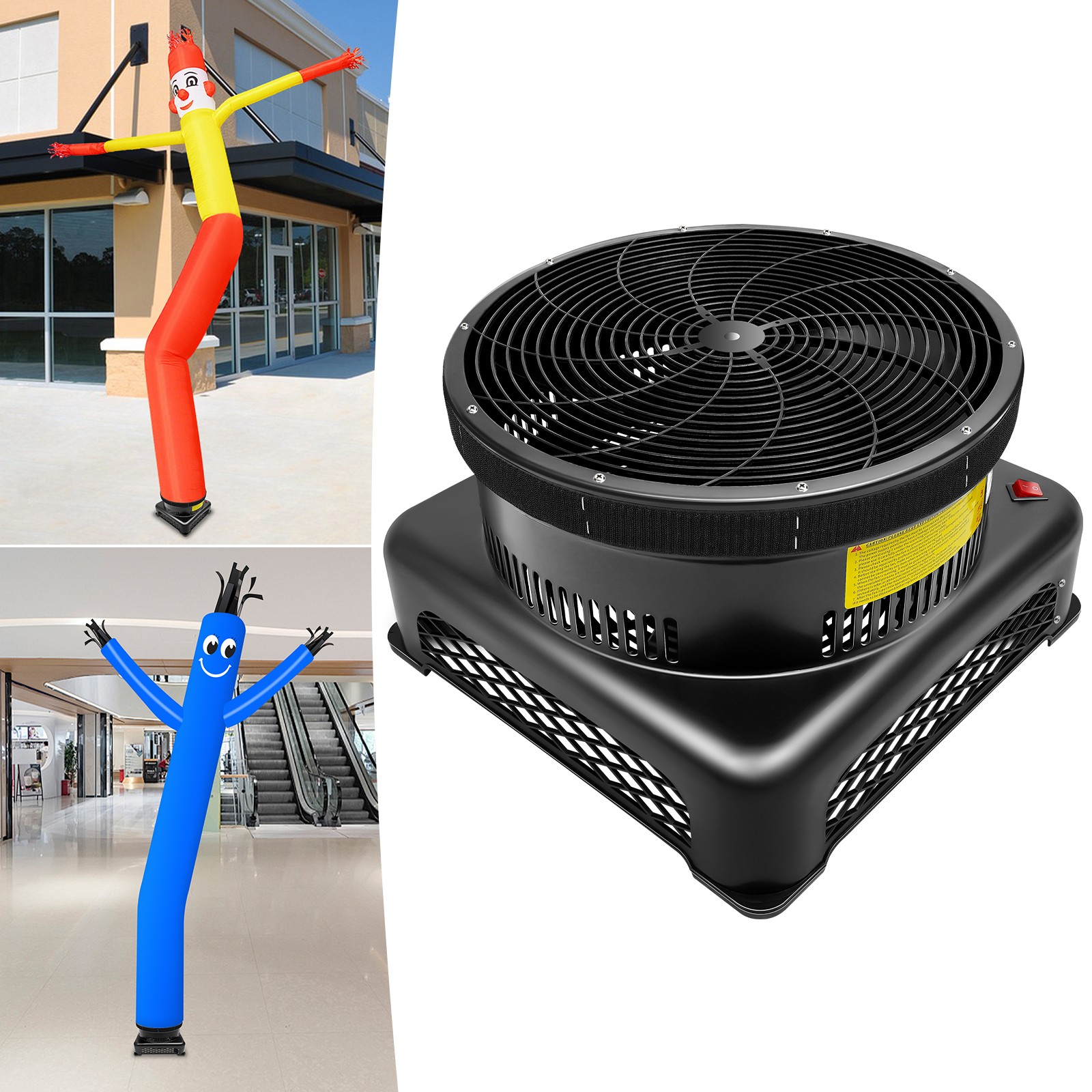 Puppet Waving Puppet Blower,370W Air Blower, Blower for Inflatable Waving Puppet