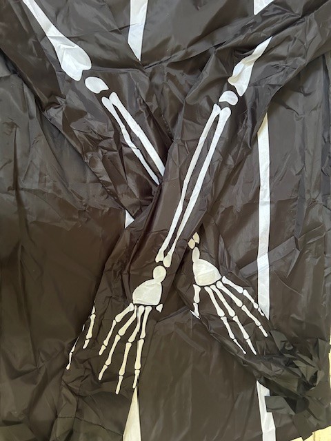 20FT Inflatable Skeleton Man Air Wind Tube Wavy Man Air Dancer (NO Blower) READ