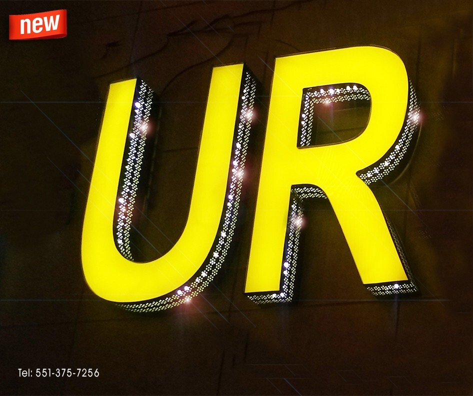 New Custom Made Led Channel Letter, Front-Lit and side-Lit 20 Inches