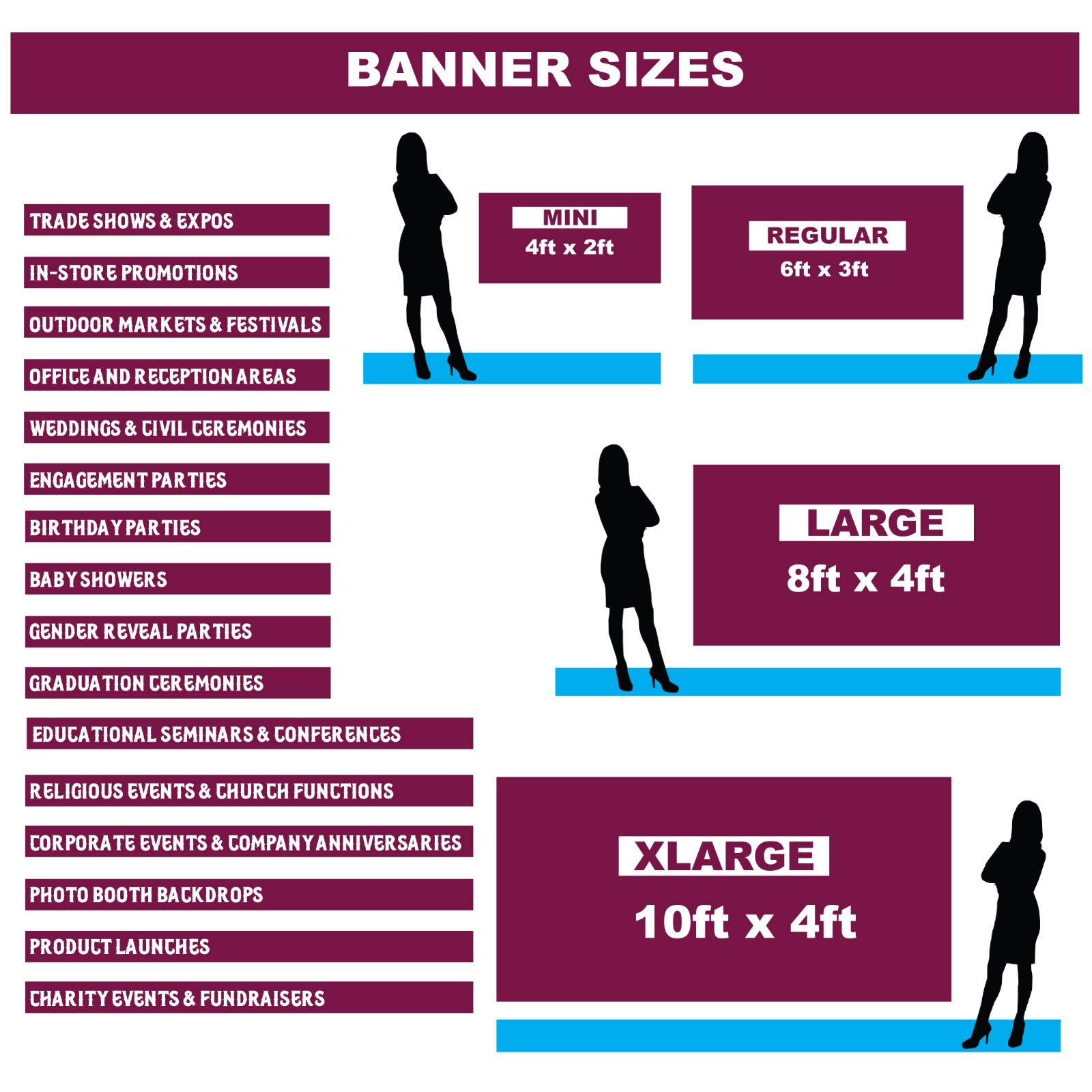Personalized Baby Shower Banner – Custom Vinyl Sign with Grommets – Girl or Boy