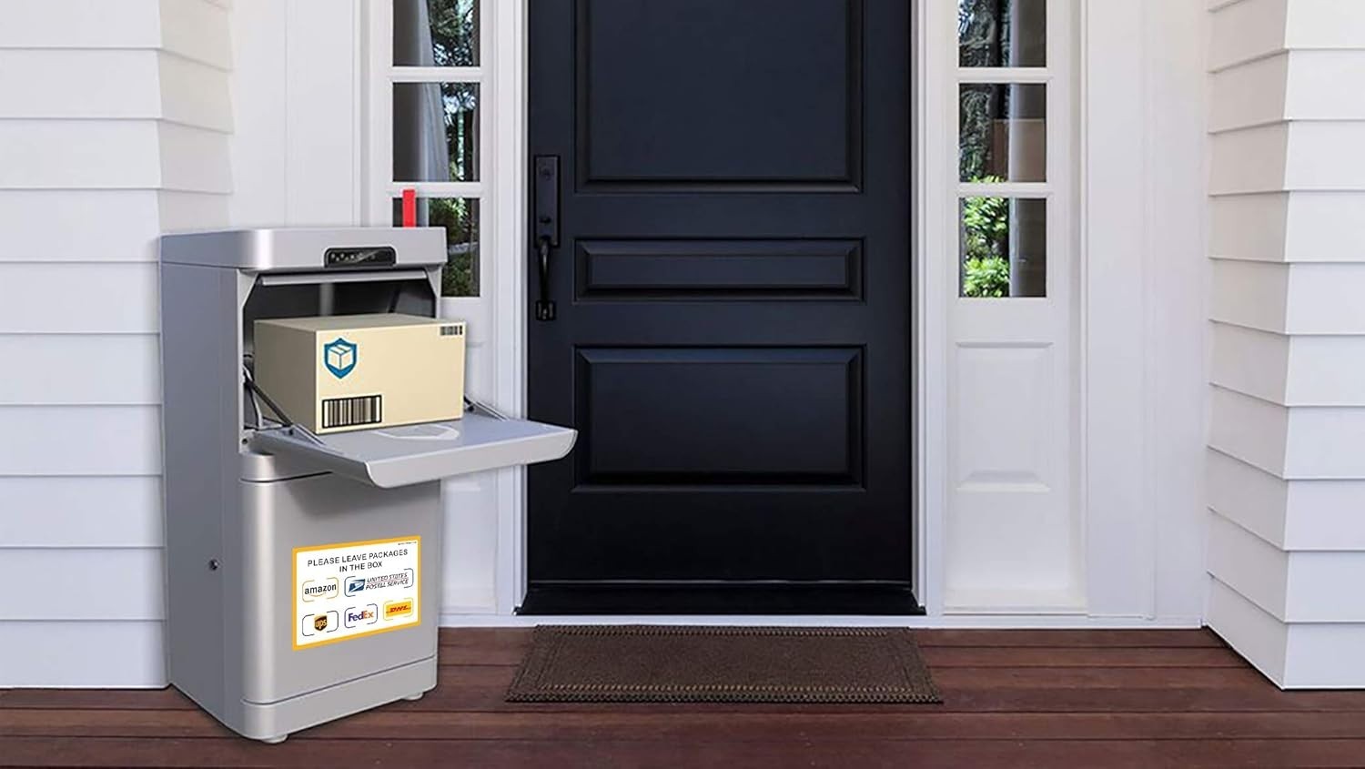 Durable Self-Stick Signs for Package Deliveries – 10×7 Inches, Outdoor Use