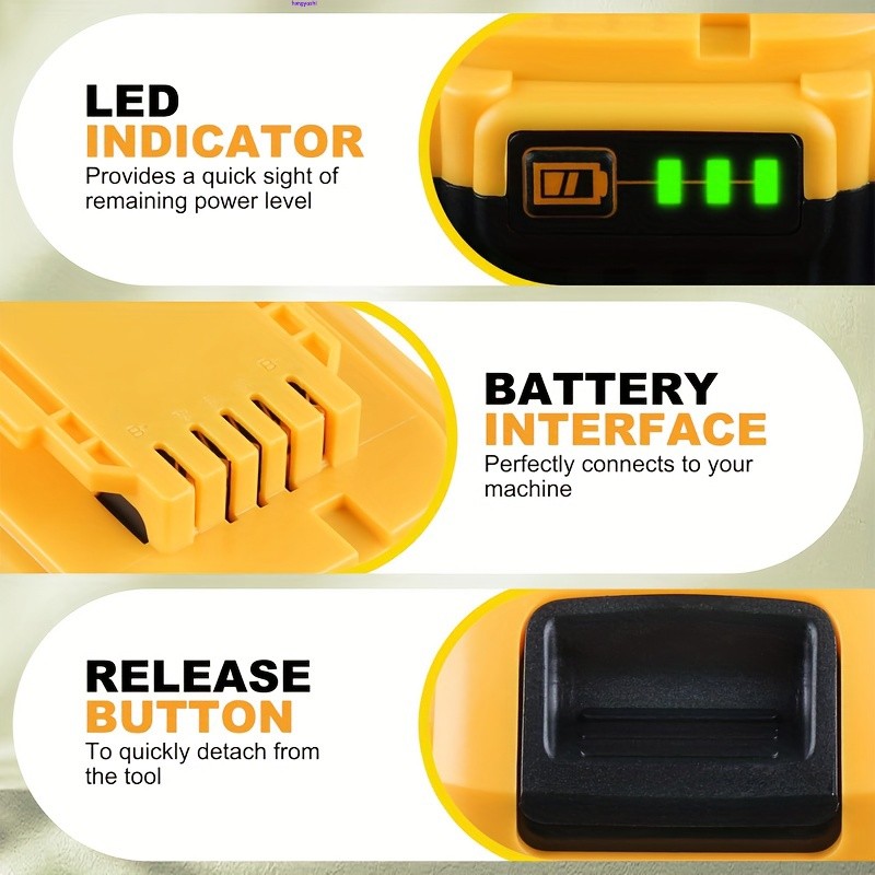 DCB204 For DeWalt 20V Max XR 8.0AH Lithium Ion Battery DCB205-2 DCB208 DCB200