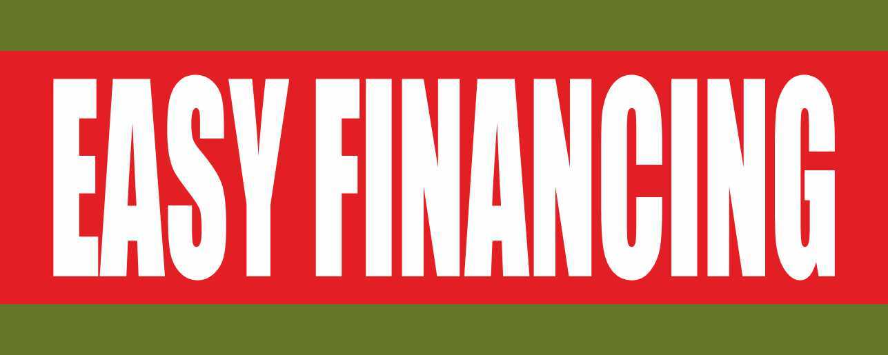 EASY FINANCE Advertising Banner Vinyl Mesh Sign Used Car Auto Sales Lot credit