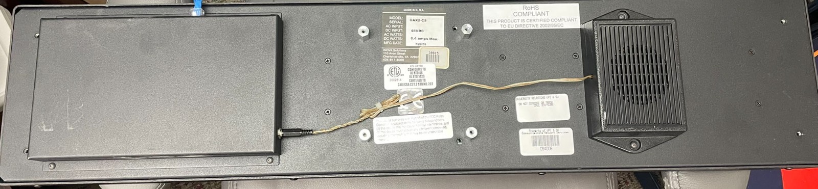 Inova Solutions OAX2-CS LED Message Display Sign PoE Ethernet Tested