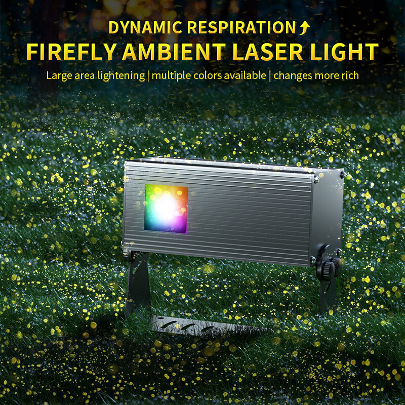 10W-30W Dynamic Respiration Firefly Ambient Laser Projection Light Mulit-color