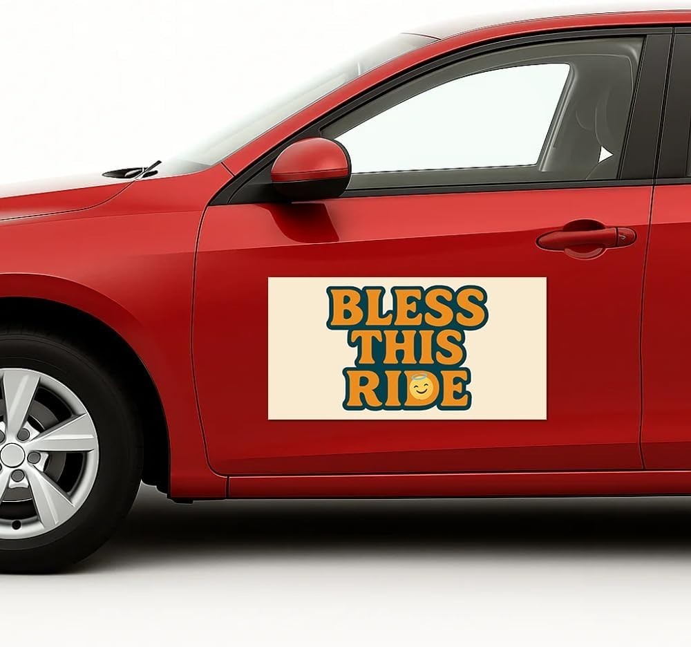 Reusable Car Magnetic Sheets 2 Pcs Advertising Signs Magnet Sticker for Vehicles