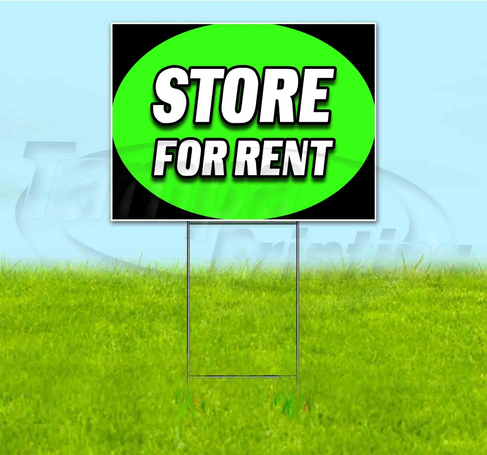 STORE FOR RENT 18×24 Yard Sign WITH STAKE Corrugated Bandit USA BUSINESS LEASE