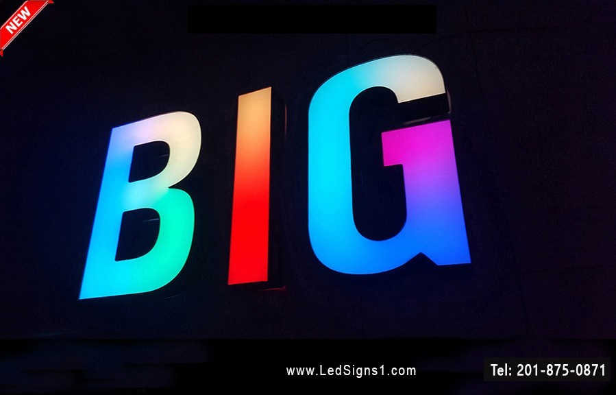 New Magic Color Changing RGB Channel Letter, 20 Inches ( Read Description )