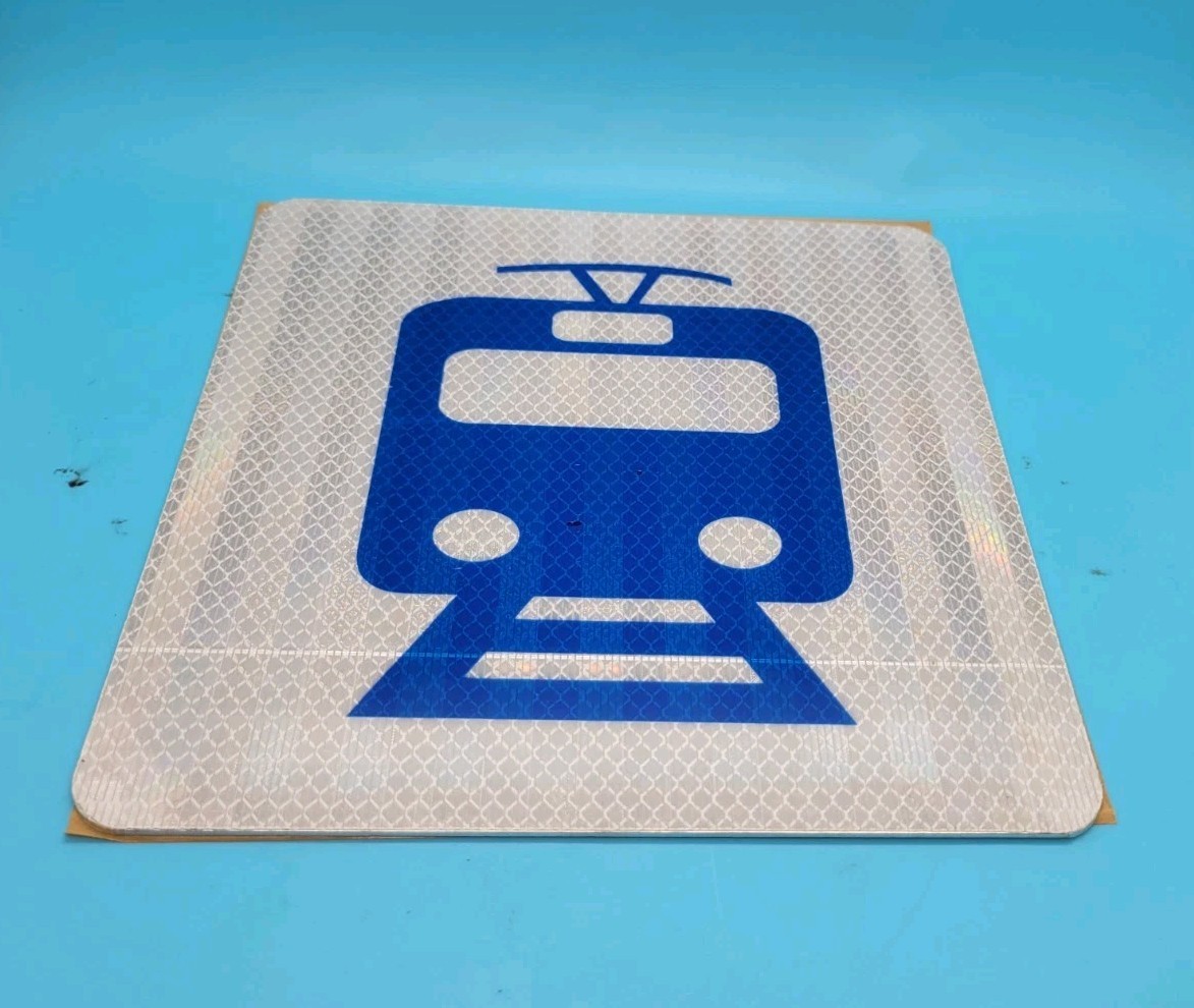 Train Safety Product Inc Symbol Sign 8&Prime; x 8&Prime; Steel